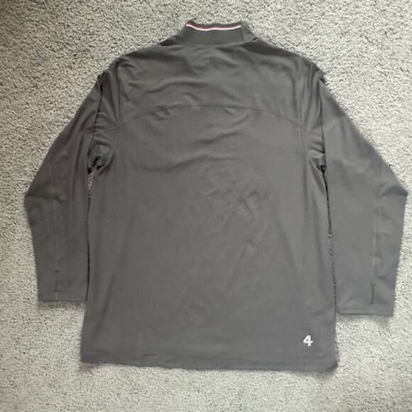 FourLaps Venture Quarter-Zip Pullover in Charcoal Color - Men's Size XL - EUC - Picture 7 of 11